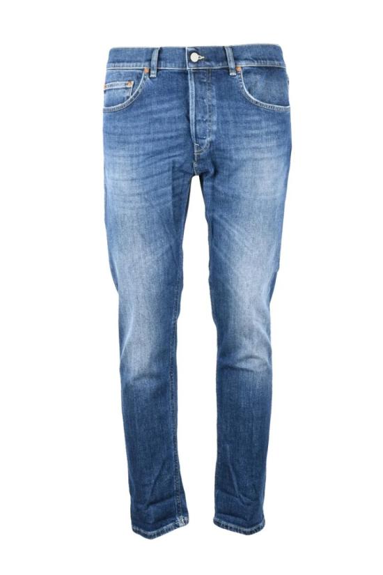  돈답 데님 아이콘 레귤러핏 진 - 블루