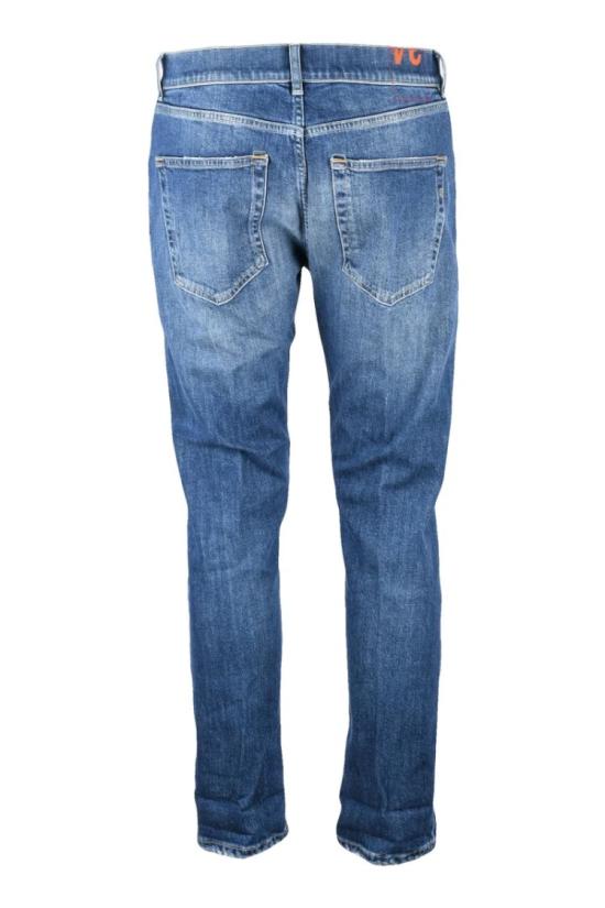  돈답 데님 아이콘 레귤러핏 진 - 블루 - DONDUP