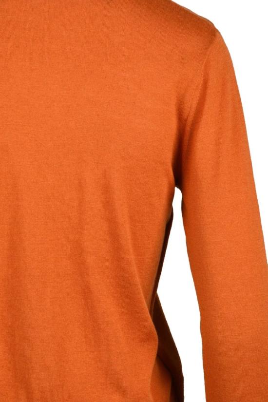 25SS 막스마라 가디건 실크 울 소재의 허리 가디건 - 오렌지색 - MAX MARA