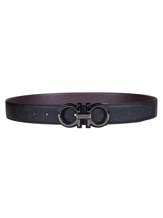 26SS 살바토레 페라가모 가죽 벨트 780269 021 Black - SALVATORE FERRAGAMO