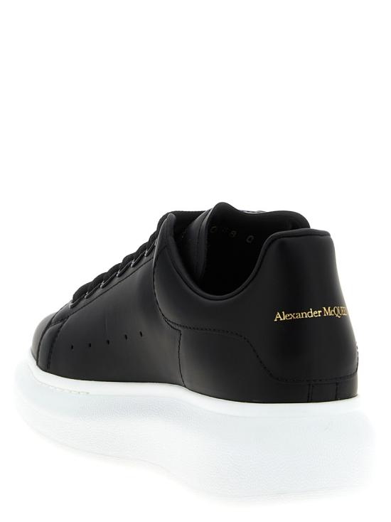 26SS 알렉산더 맥퀸 오버사이즈드 스니커즈 553770WIAIG1002 Black - ALEXANDER MCQUEEN