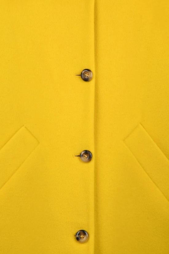  Guttha 코트 중간 길이의 노란색 구타 - OTHER BRANDS