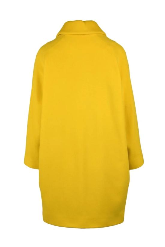  Guttha 코트 중간 길이의 노란색 구타 - OTHER BRANDS