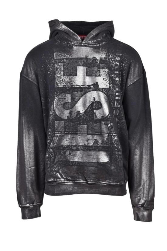  디젤 탑 남성용 스웨트셔츠 - 회색