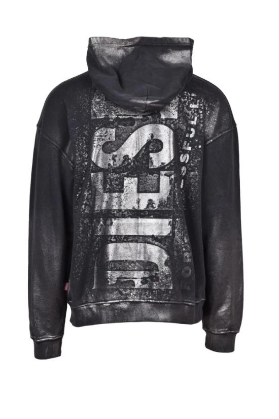  디젤 탑 남성용 스웨트셔츠 - 회색 - DIESEL