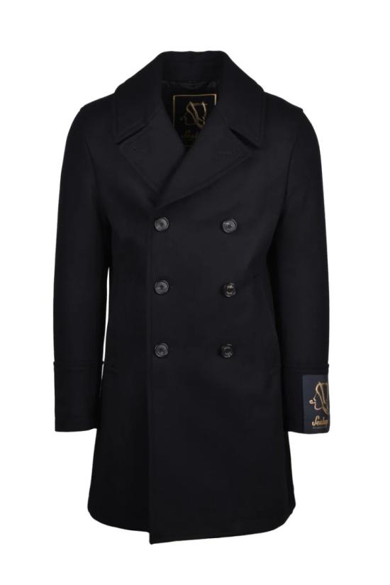  Sealup Milano 935 코트 제노바 피코트 - 블랙