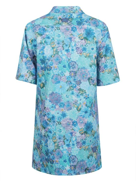 26SS 끌로에 미디 원피스 CH26URO693074ZA Blue - CHLOE