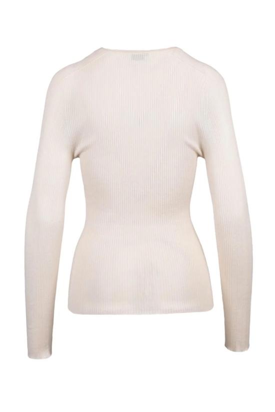  랑방 코트 오버사이즈 데님  - 베이지 - LANVIN