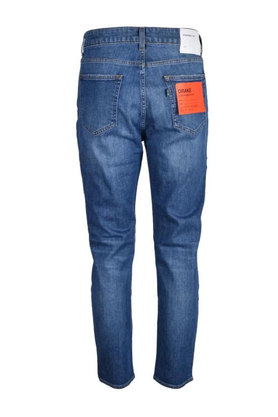  디파트먼트5 데님 재활용 소재로 만든 파란색 스트레치 진 - DEPARTMENT 5