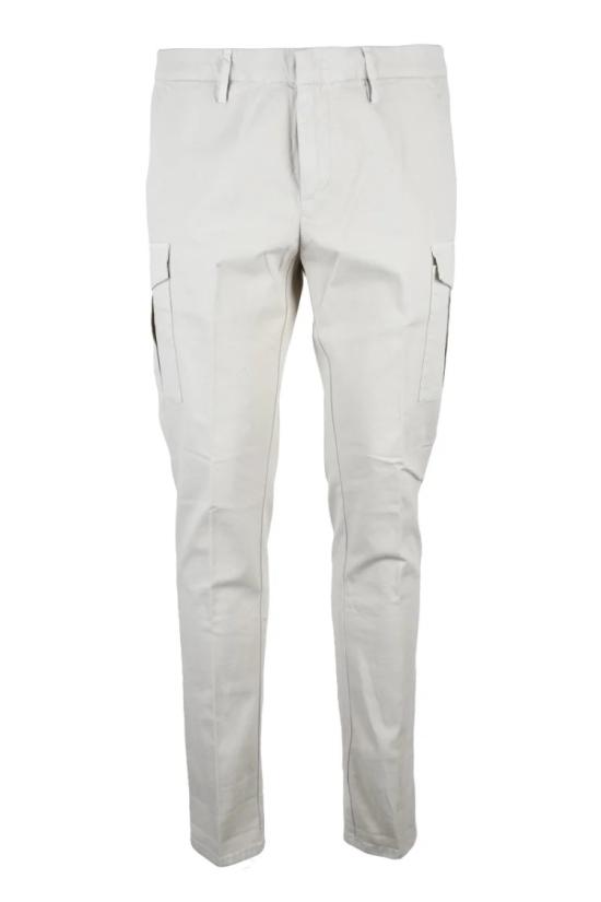  돈답 데님 에디 카고 팬츠 - 화이트