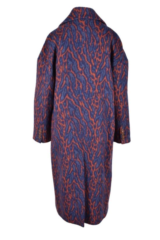  울라 존슨 코트 울 소재 더블 브레스트  - 브라운 - ULLA JOHNSON