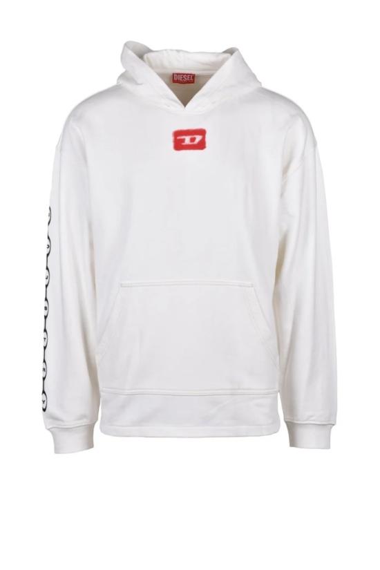  디젤 탑 후드티 - 화이트
