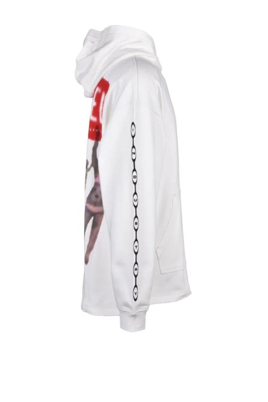  디젤 탑 후드티 - 화이트 - DIESEL