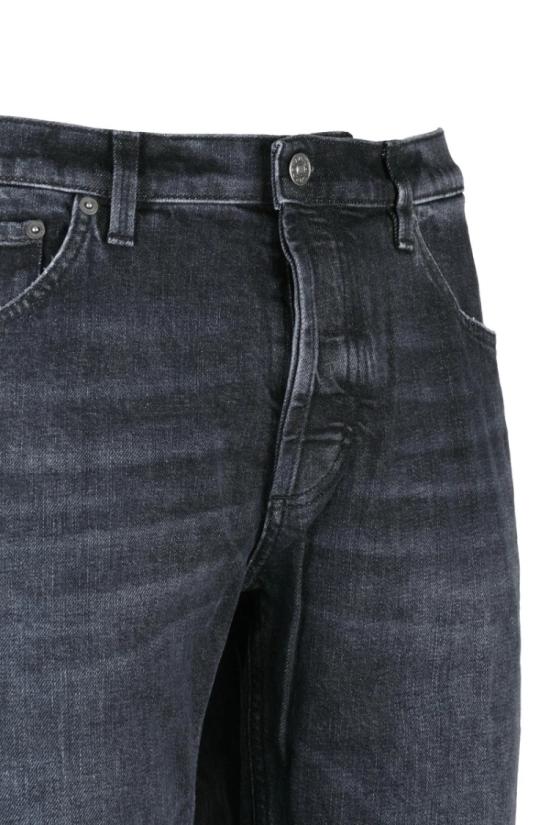  돈답 데님 브라이튼 캐럿핏 진 - 블랙 - DONDUP