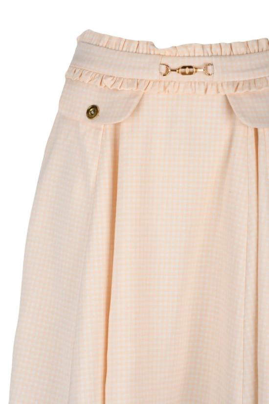 25SS 엘리자베타프랜치 미디 스커트 A라인  - 핑크 - ELISABETTA FRANCHI