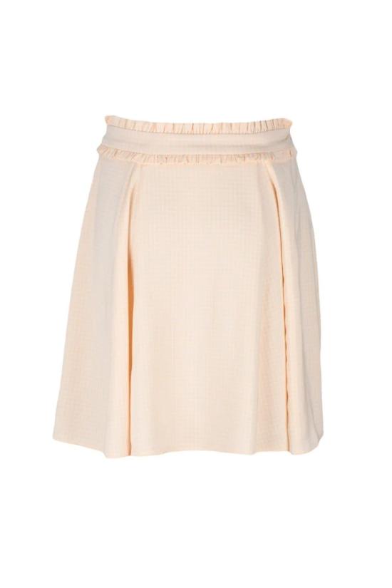 25SS 엘리자베타프랜치 미디 스커트 A라인  - 핑크 - ELISABETTA FRANCHI
