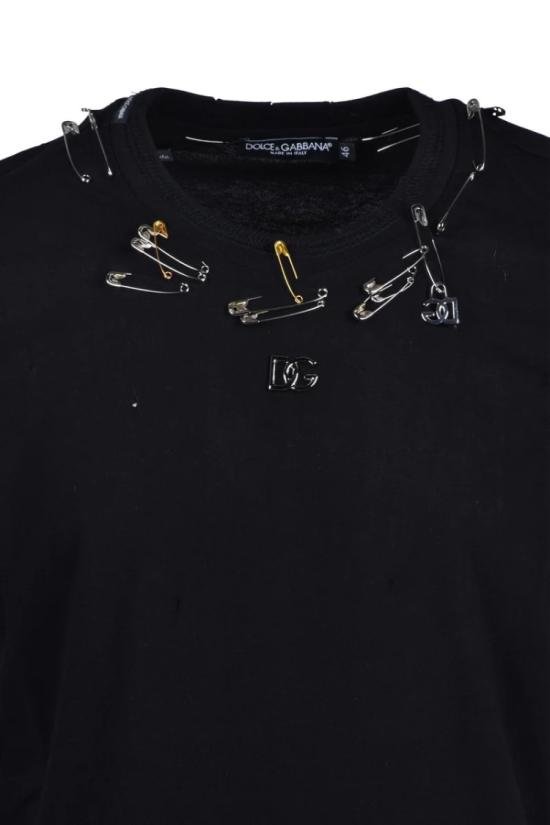 25SS 돌체앤가바나 반팔 티셔츠 반팔 검정색 티셔츠 - DOLCE & GABBANA
