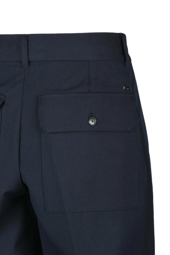  엠포리오 아르마니 수트 팬츠 클래식 스트레치  - 블루 - EMPORIO ARMANI