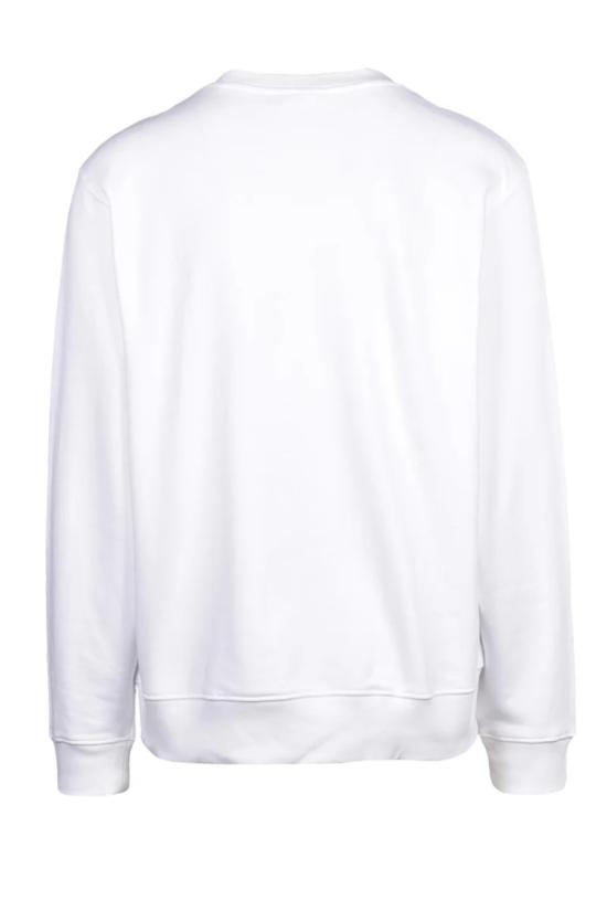  라코스테 긴팔 티셔츠 면 스웨트셔츠 - 흰색 - LACOSTE