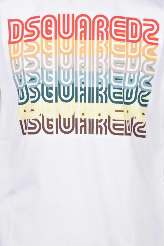 25SS 디스퀘어드2 반팔 티셔츠 면 티셔츠 - 흰색 - DSQUARED2