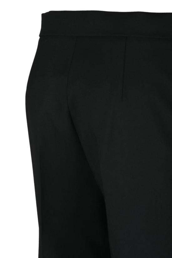 25SS 막스마라 스트레이트 팬츠 네페타 시가렛  - 블랙 - MAX MARA