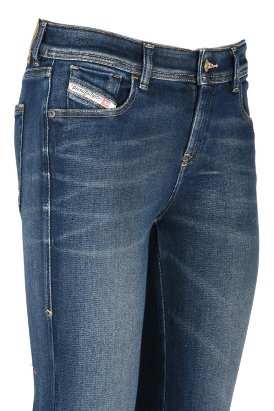  디젤 데님 여성용 슬랜디 슈퍼 스키니 진 - 블루 - DIESEL