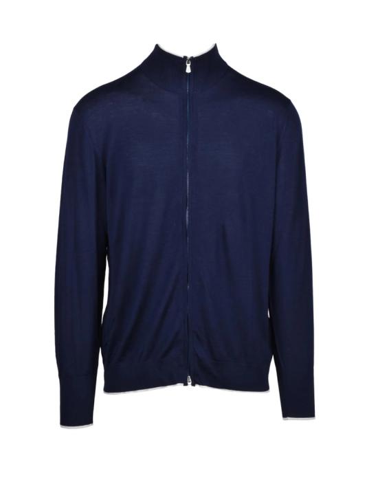  일레븐티 집업 니트 지퍼 가디건 - 멀티컬러