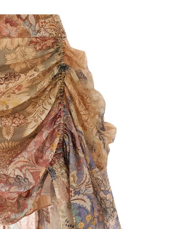 26SS 짐머만 롱 스커트 7140SC261SPLIFLO Neutrals - ZIMMERMANN