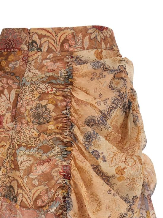 26SS 짐머만 롱 스커트 7140SC261SPLIFLO Neutrals - ZIMMERMANN