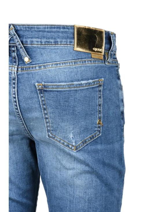 25SS 싸이클 데님 길다 부츠컷 스트레치 진 - 블루 - CYCLE