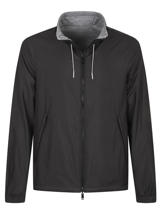 25FW 에르메네질도제냐 자켓 E7T337124B001R Black
