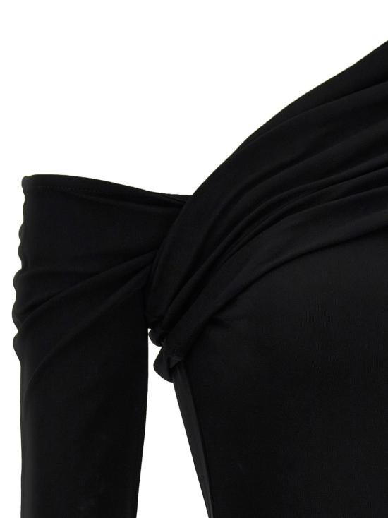 25FW 쿠레쥬 원피스 324JRO449JS01459999 Black - COURREGES