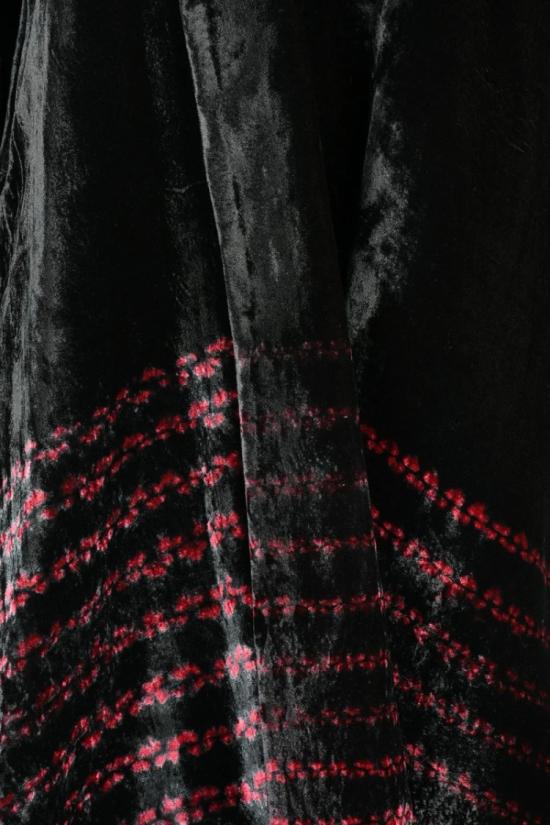  Raga 코트 실크 벨벳 오버 - 블랙 - OTHER BRANDS