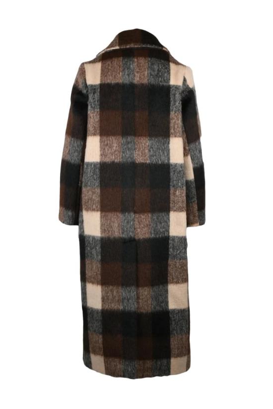  Oliver Horigamy 코트 롱 - 갈색/검정색 - OTHER BRANDS