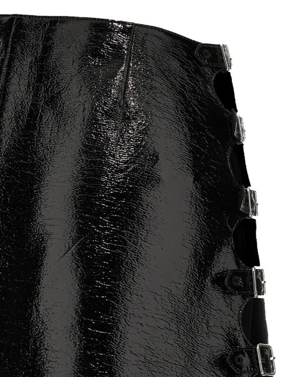  쿠레쥬 스커트 224CJU169VY00149999 Black - COURREGES