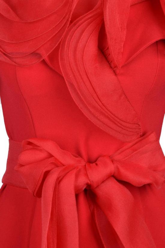 25SS Loren Luxury 롱 원피스 긴 머메이드 드레스 - 빨간색 - OTHER BRANDS