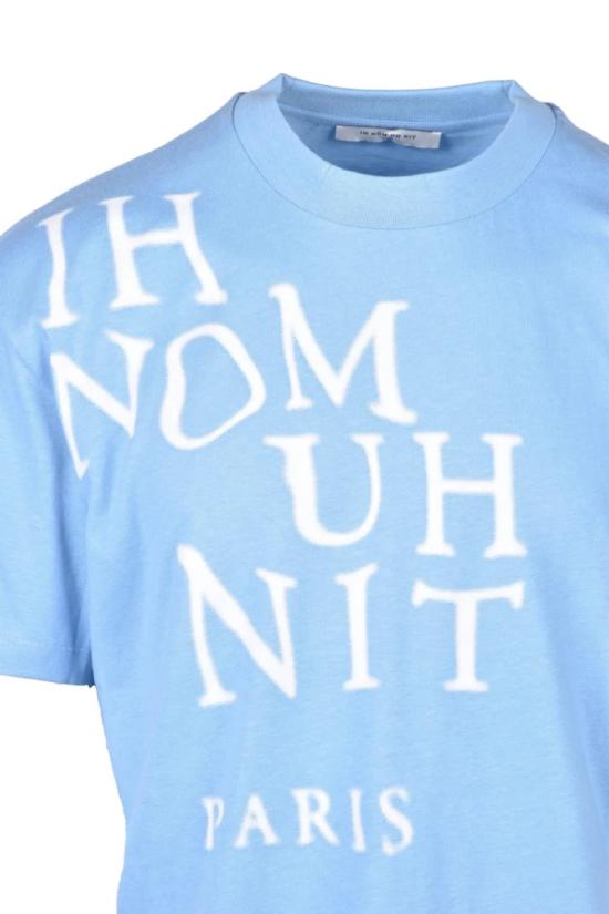 25SS 이놈어닛 반팔 티셔츠 면 티셔츠 - 연한 파란색 - IH NOM UH NIT