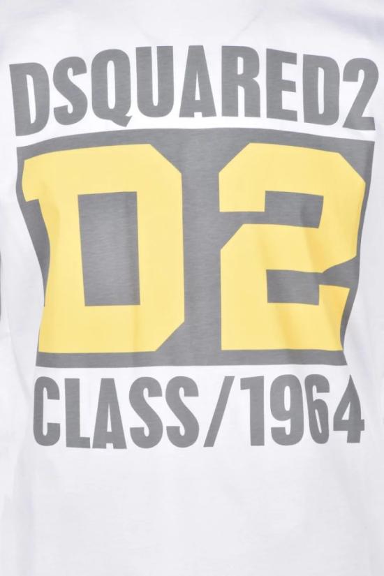 25SS 디스퀘어드2 반팔 티셔츠 면 티셔츠 - 흰색 - DSQUARED2