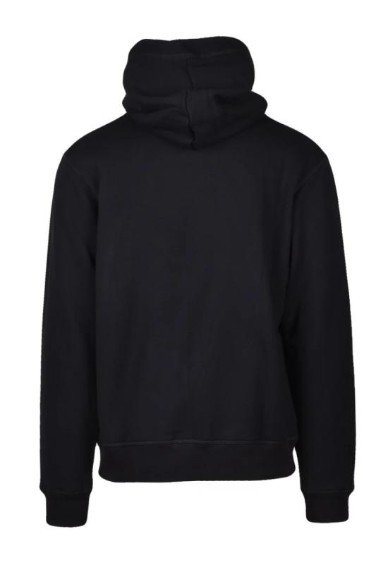 25SS 디스퀘어드2 탑 면 후드티 - 블랙 남성용 - DSQUARED2