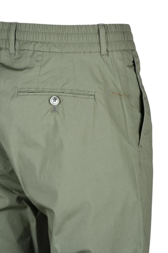 25SS 크루나 팬츠 신축성 있는 허리밴드가 있는 모던 테이퍼드 - CRUNA