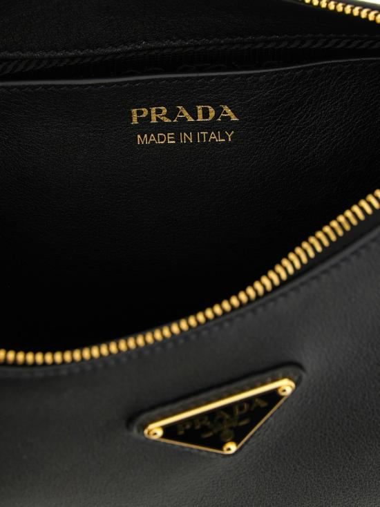 26SS 프라다 아르케 스몰 레더 숄더백 1BC274VOOO2CYSF0002 Black - PRADA