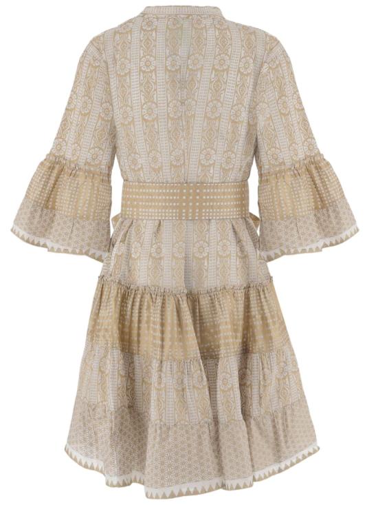 26SS Pep's Cannes 미디 원피스 SPRING04WHGOLD Neutrals - PEPS CANNES