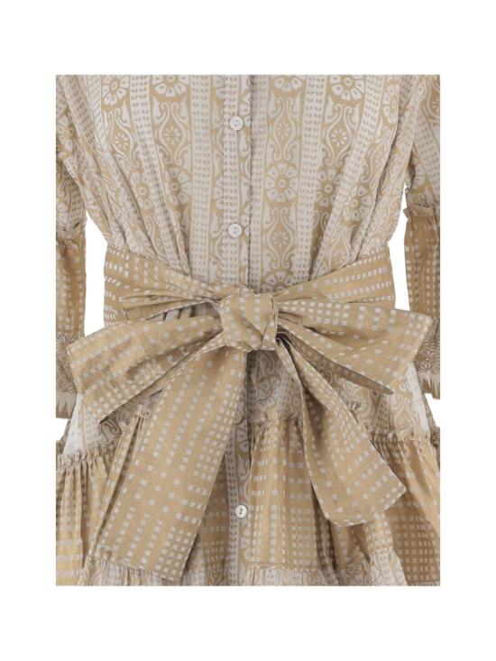 26SS Pep's Cannes 미디 원피스 SPRING04WHGOLD Neutrals - PEPS CANNES