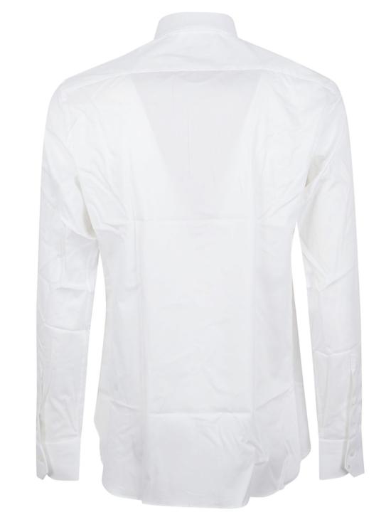 26SS 에르메네질도제냐 긴팔 셔츠 301350A39MS0PAG White - ERMENEGILDO ZEGNA