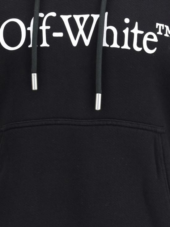 26SS 오프화이트 후드 티셔츠 44MBB085C9F0121001 Black - OFF WHITE