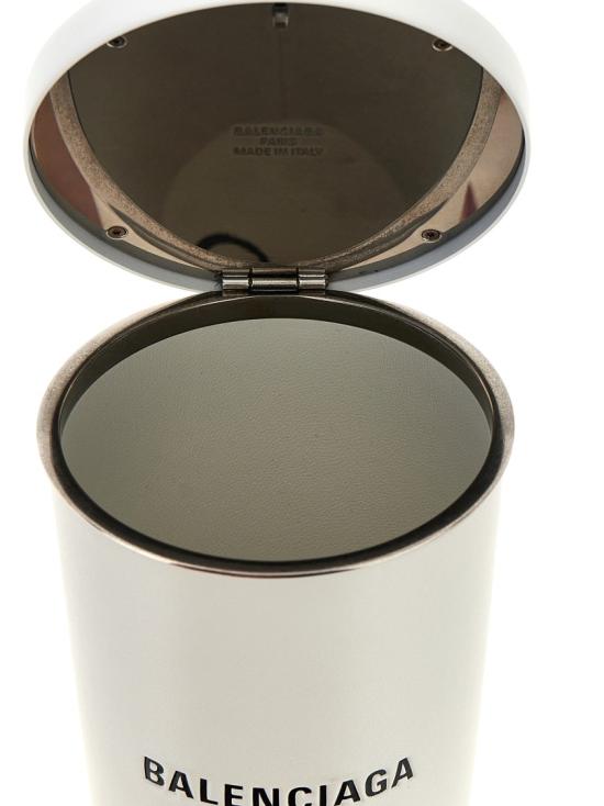25FW 발렌시아가 9 AM 레더 클러치백 7918362AA489106 White - BALENCIAGA