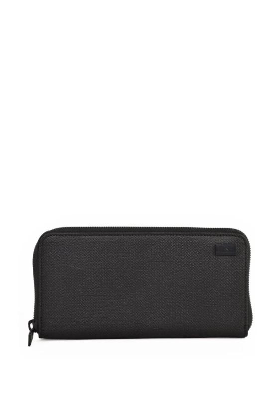  디젤 남성지갑 가죽 지갑 - 블랙