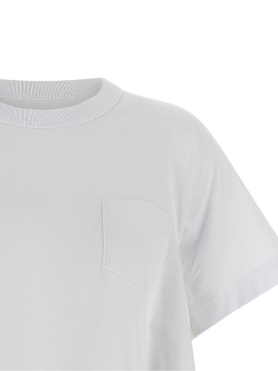 26SS 사카이 탑 2608349101 White - SACAI