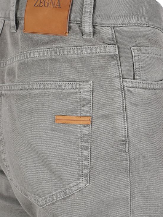 26SS 에르메네질도제냐 데님 팬츠 UHL59A3CITYEN07 Grey - ERMENEGILDO ZEGNA
