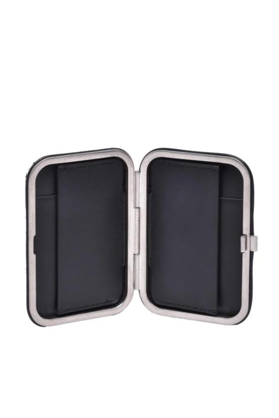  프라다 지갑 견고한 카드 홀더 - 흰색 - PRADA